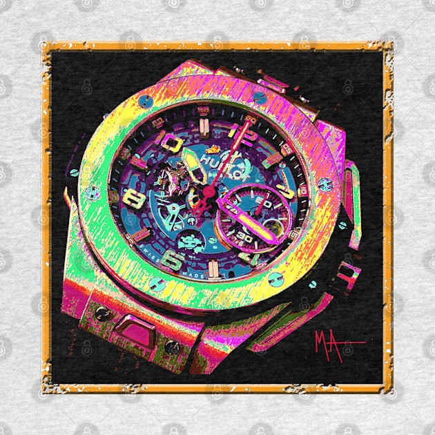 Pop art Hublot by marengo